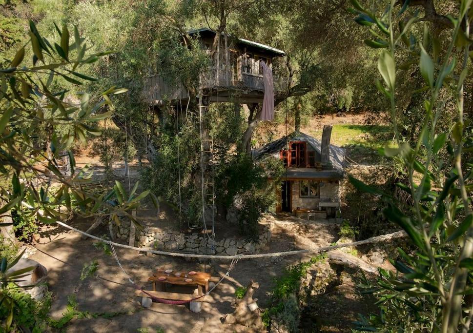 Willa Margaritis'S Treehouse Paramonas  Zewnętrze zdjęcie